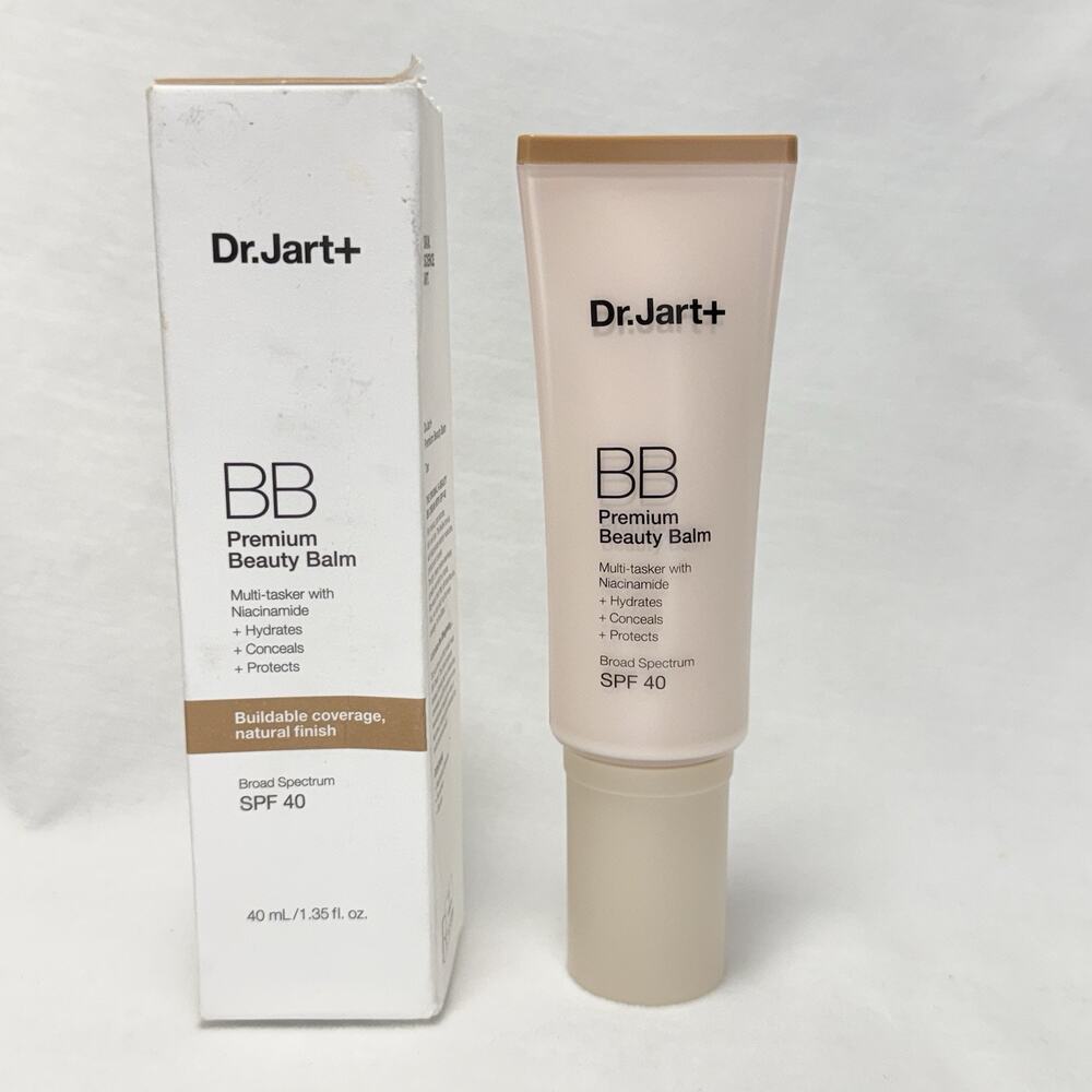Dr. Jart+ BB Premium Beauty Balm Tinted Moisturizer ~ TAN ~ 1.35 Fl Oz Open Box